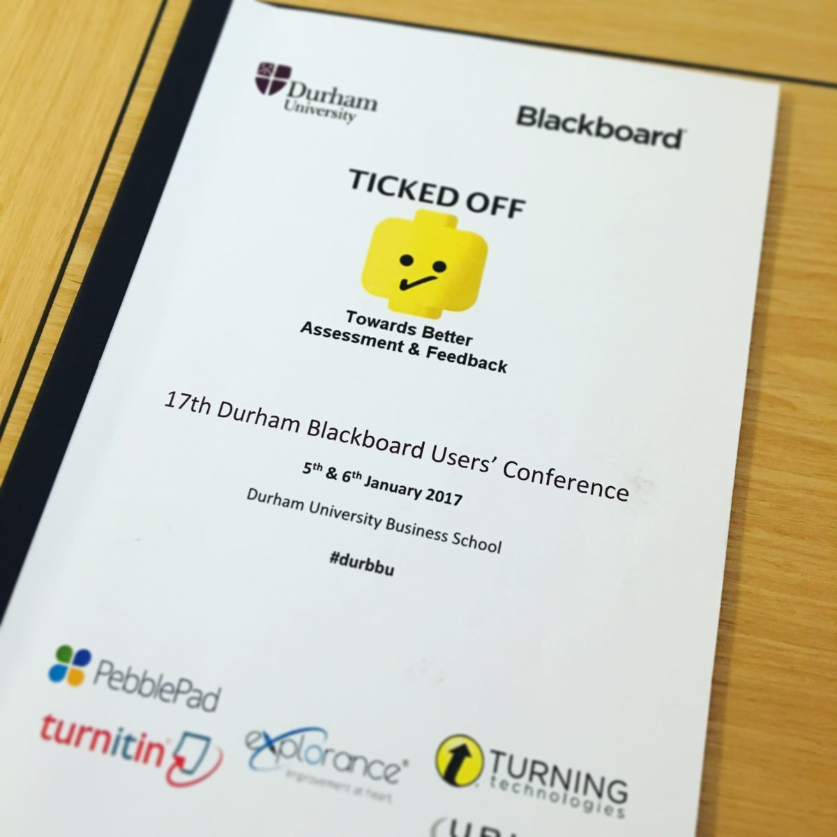 Durham Blackboard User's Conference 2017 LTE Online