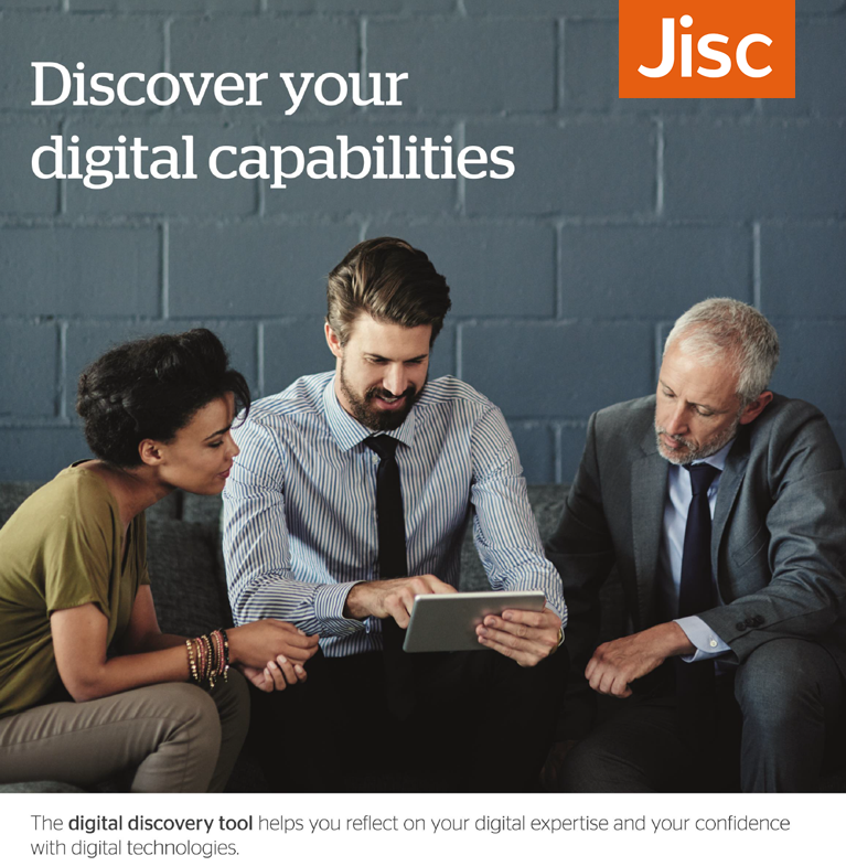 Discover your digital capabilities - The digital discovery tool helps you reflect on your digital expertise and your confidence with digital technologies.