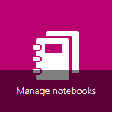 Manage Notebooks