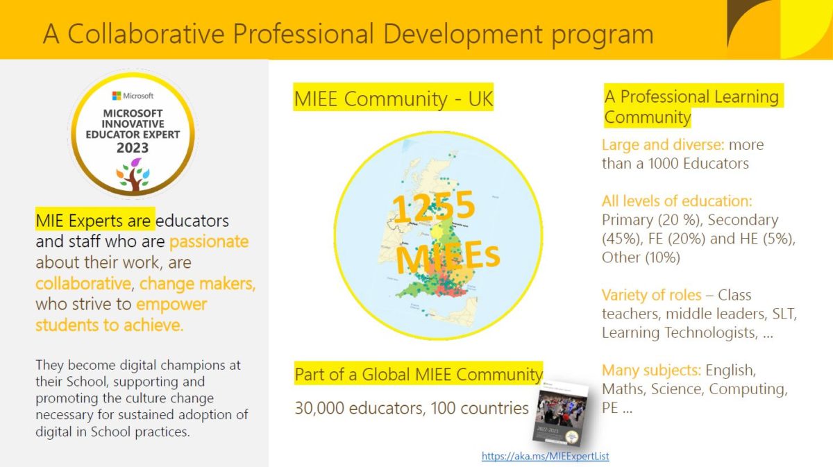 Image showing a screenshot of the 2023-24 MIEE promotional material
