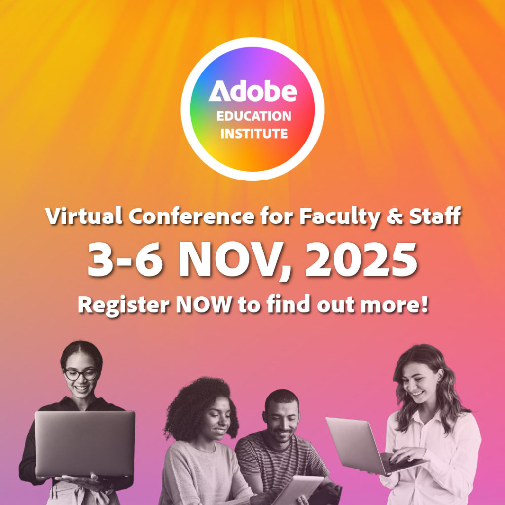 Adobe Education Institute 3-6 November