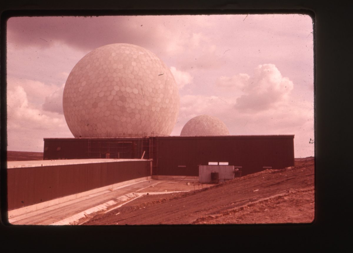 Remembering the Fylingdales golf balls