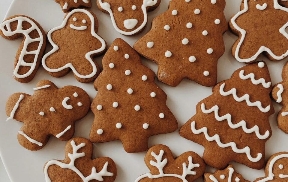 Iced gingerbread characters