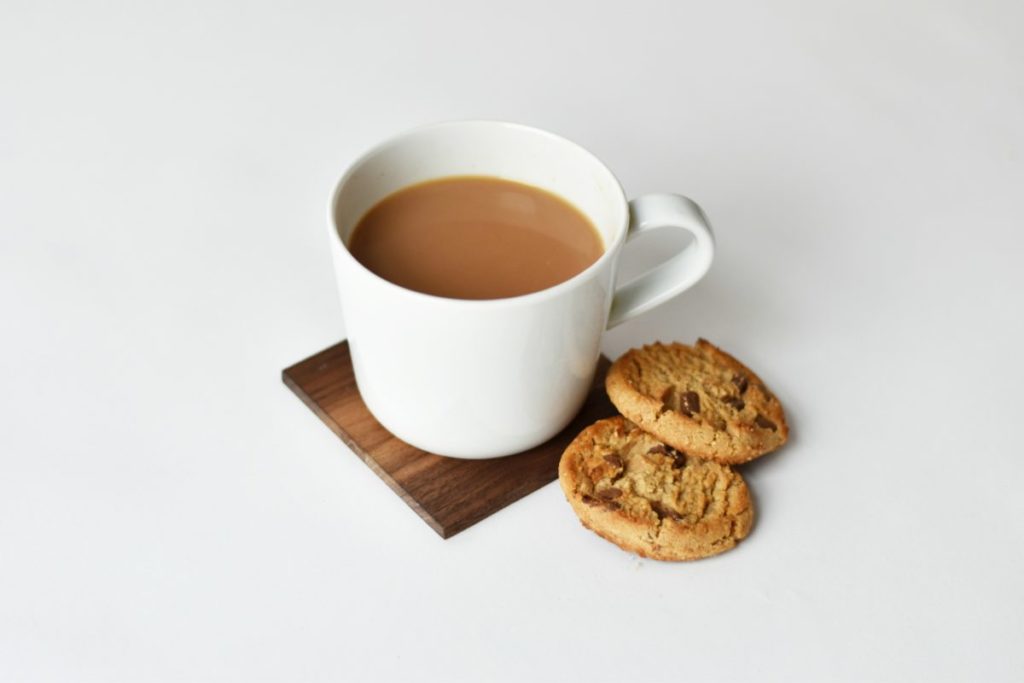 Cup of tea and biscuits
