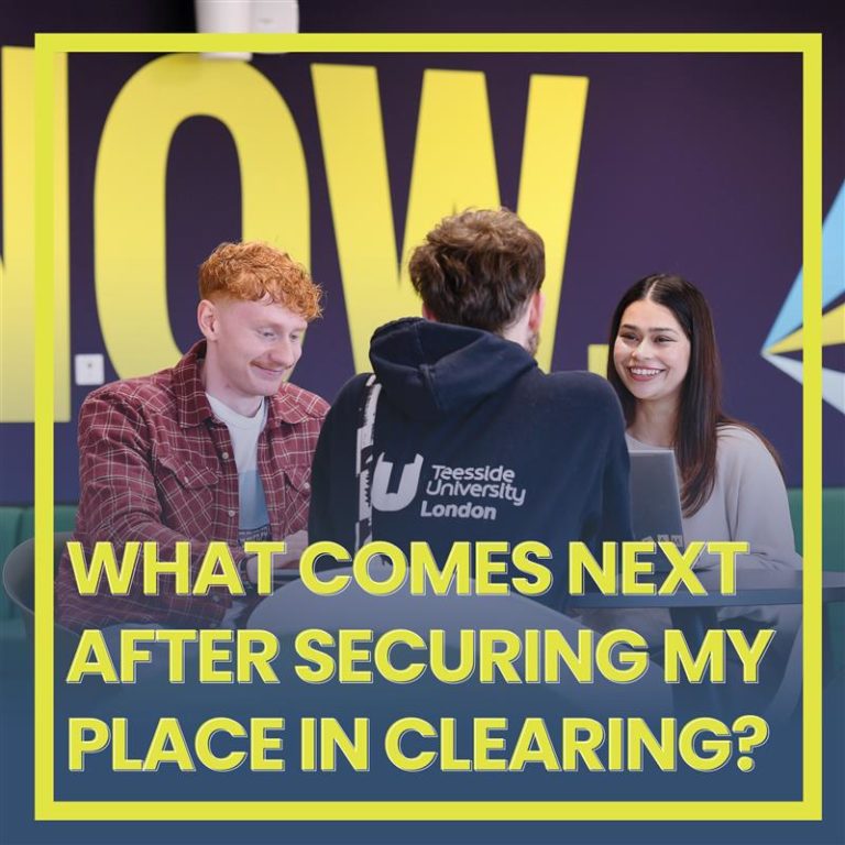 What comes next after securing my place in Clearing?